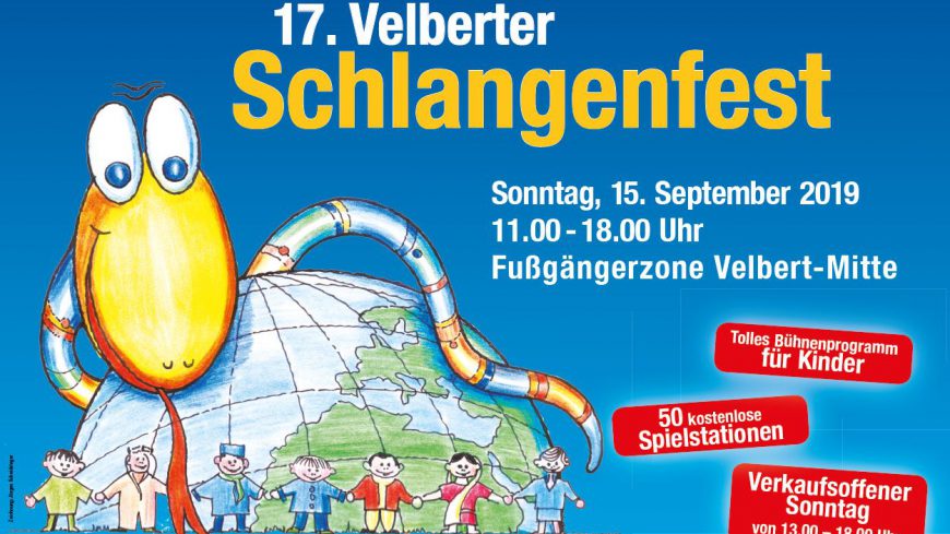 Spiel und Spaß beim Velberter Schlangenfest