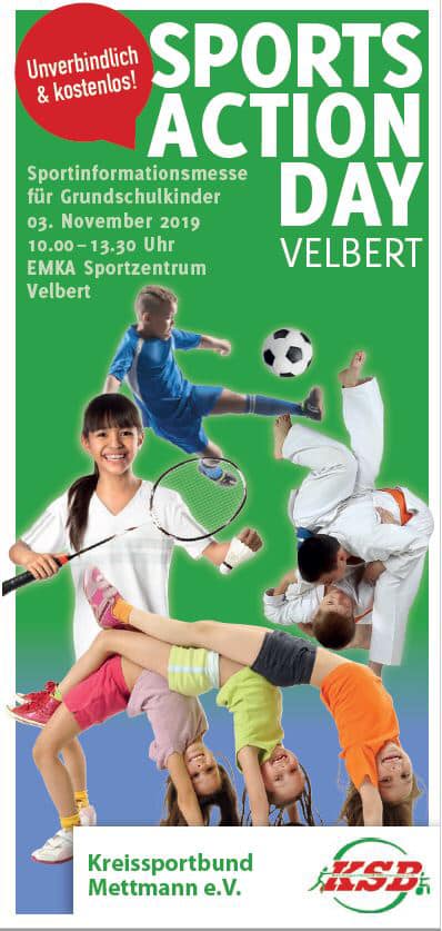 Sport & Action Day Velbert 2019 StadtSportBund Velbert e.V.